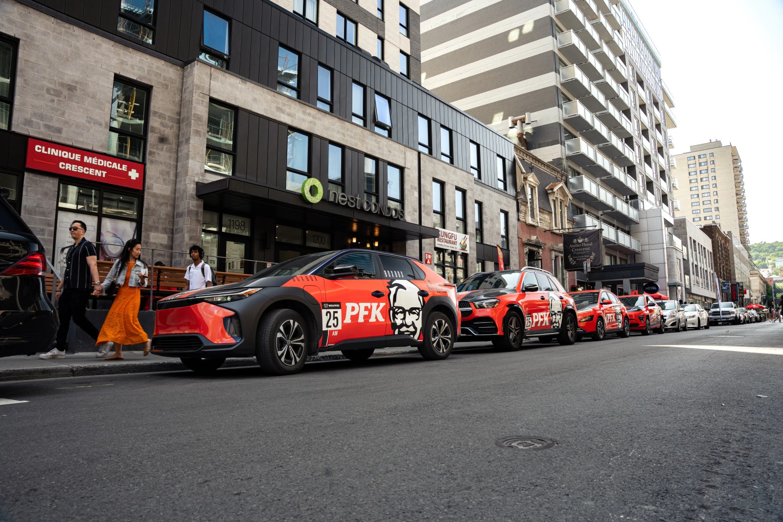 KFC Box Box BOGO F1 Free Rides campaign photo