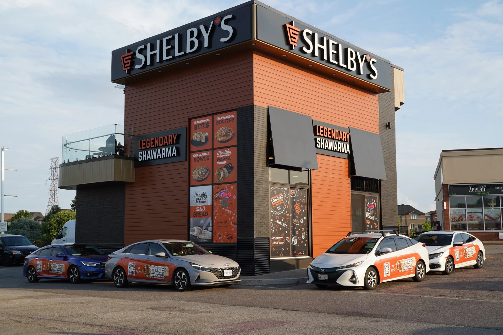 Shelby’s Free Shawarma for a Year Campaign
