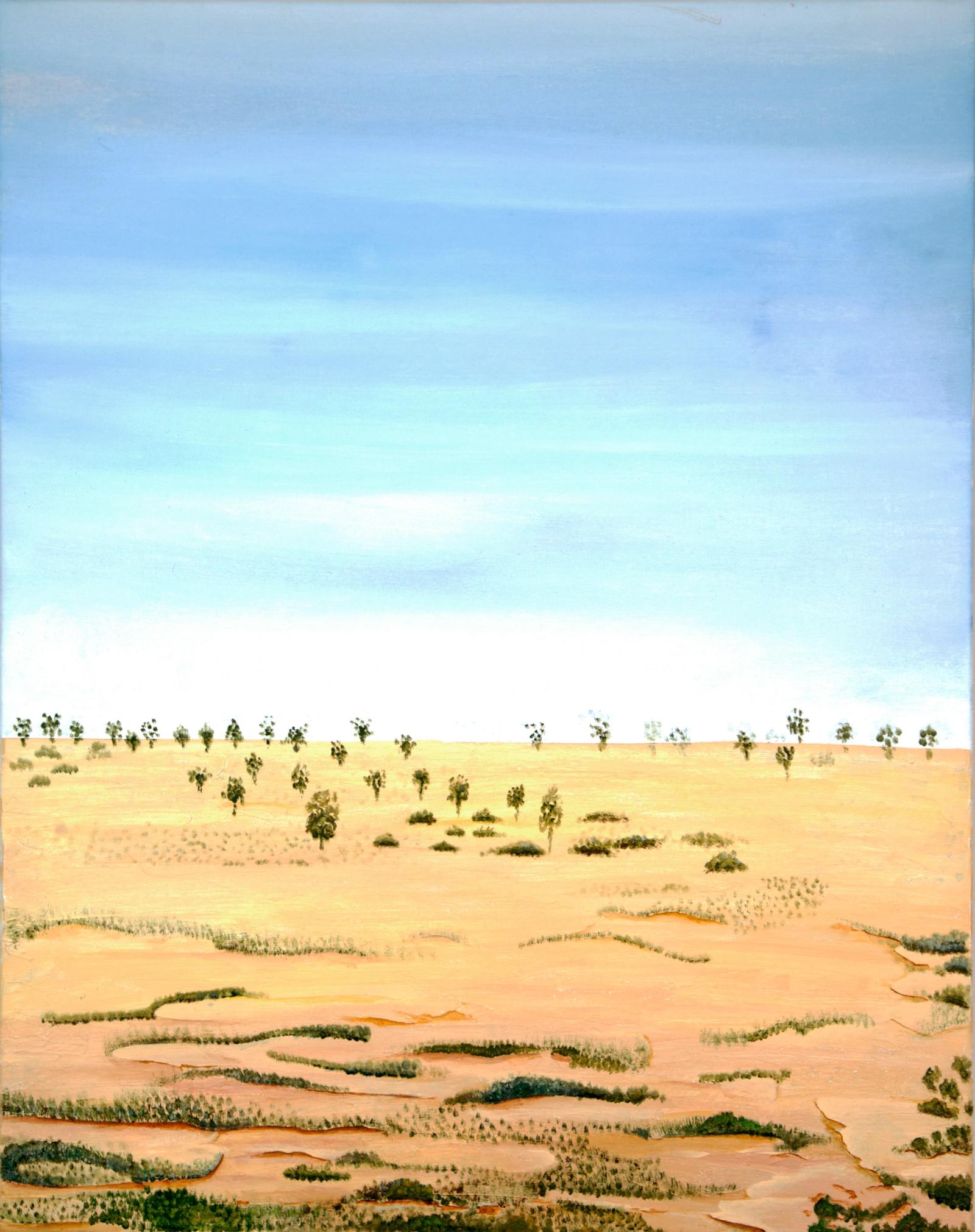 Day Night Mirage, Acrylic on canvas