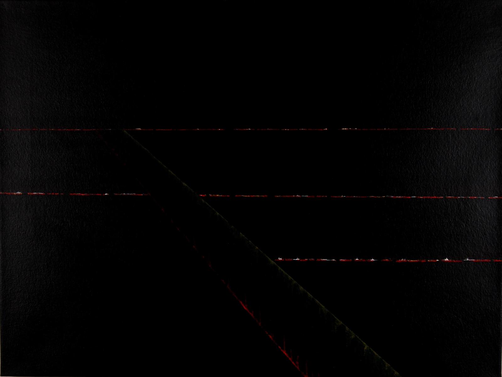 Fire Horizons 6, Acrylic on canvas