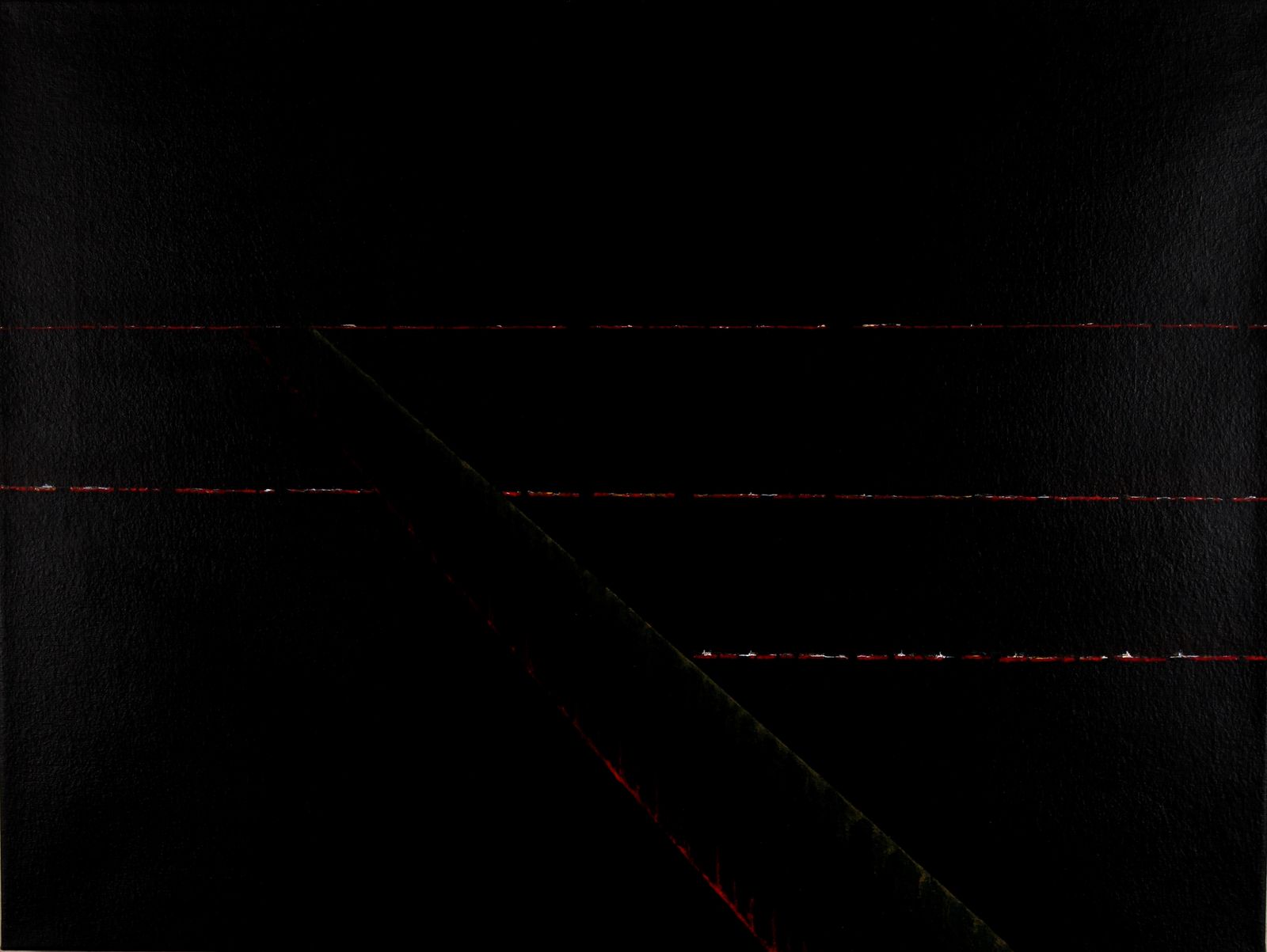 Fire Horizons 6, Acrylic on canvas