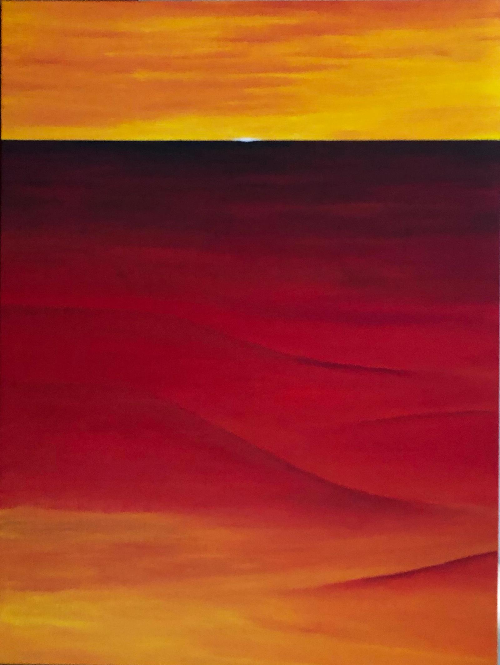 Fire 33, Acrylic on canvas