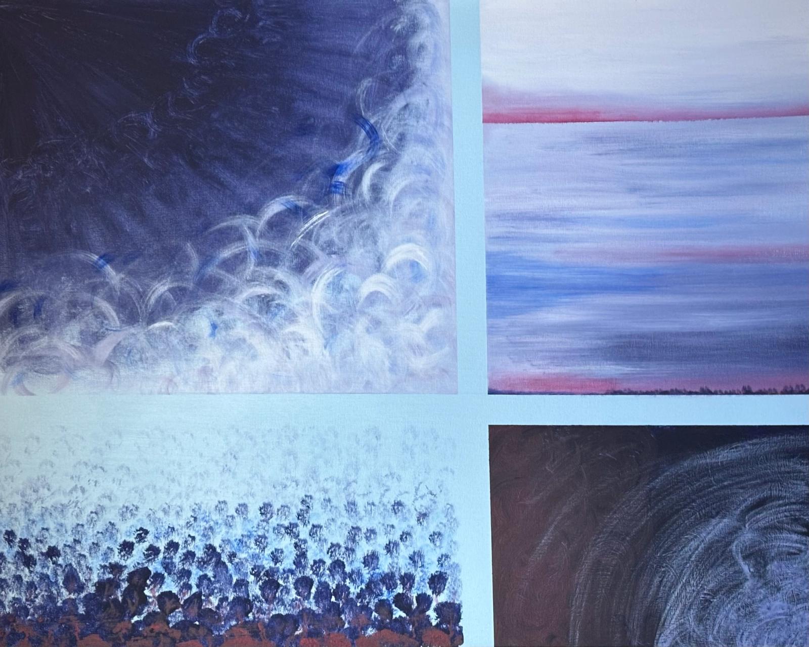 Abstract 24, Acrylic on canvas