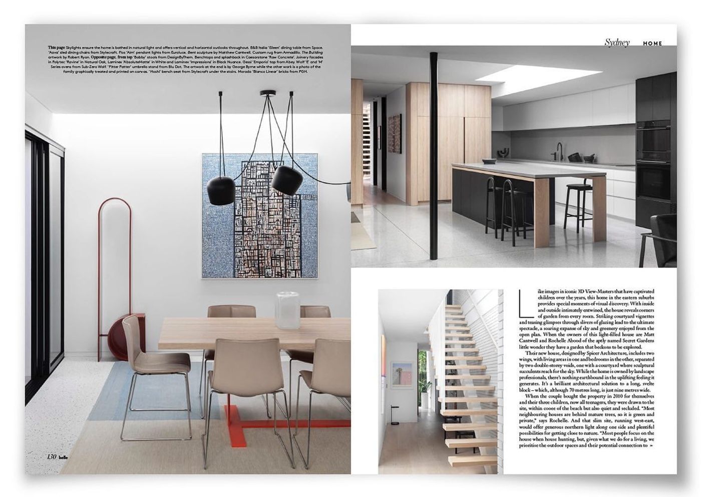 Belle Magazine — Courland House / Secret Gardens
