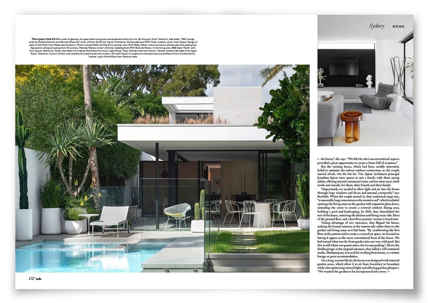 Belle Magazine — Courland House / Secret Gardens