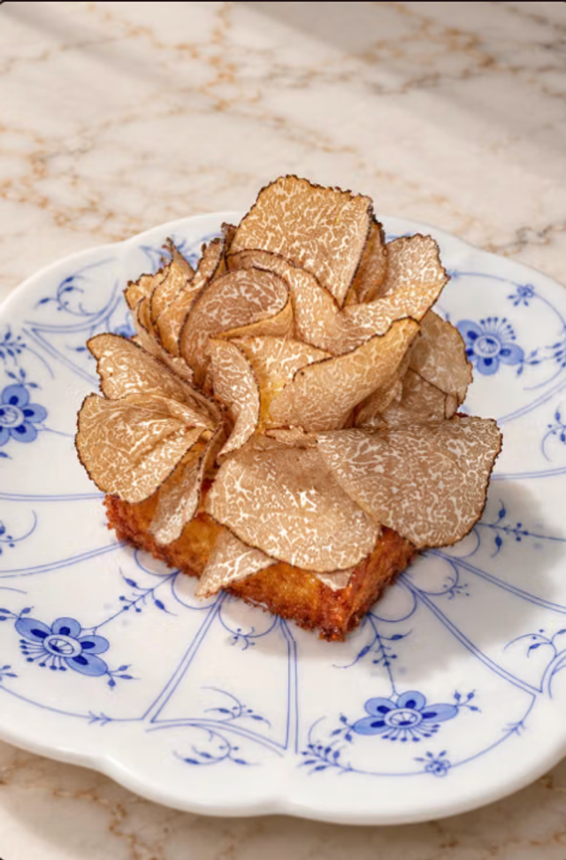 French toast black truffle
