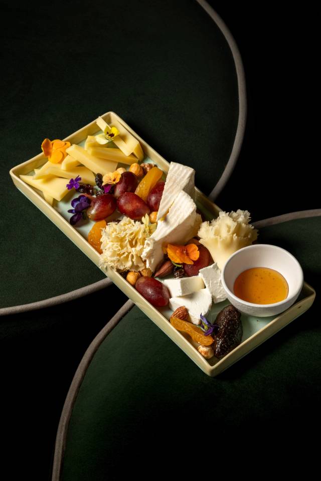 Cheese plate, artisanal french cheese
