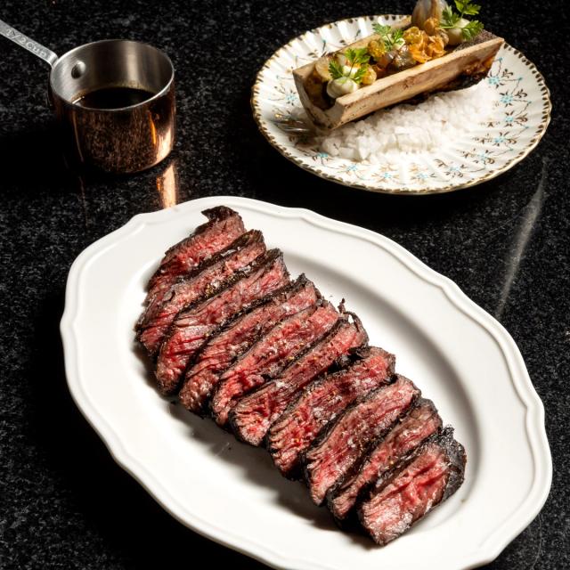 Hampe de wagyu chez Bisou Phuket