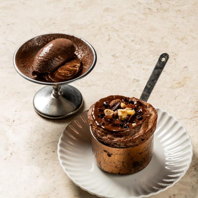 Soufflé au chocolat grand cru chez Bisou Phuket