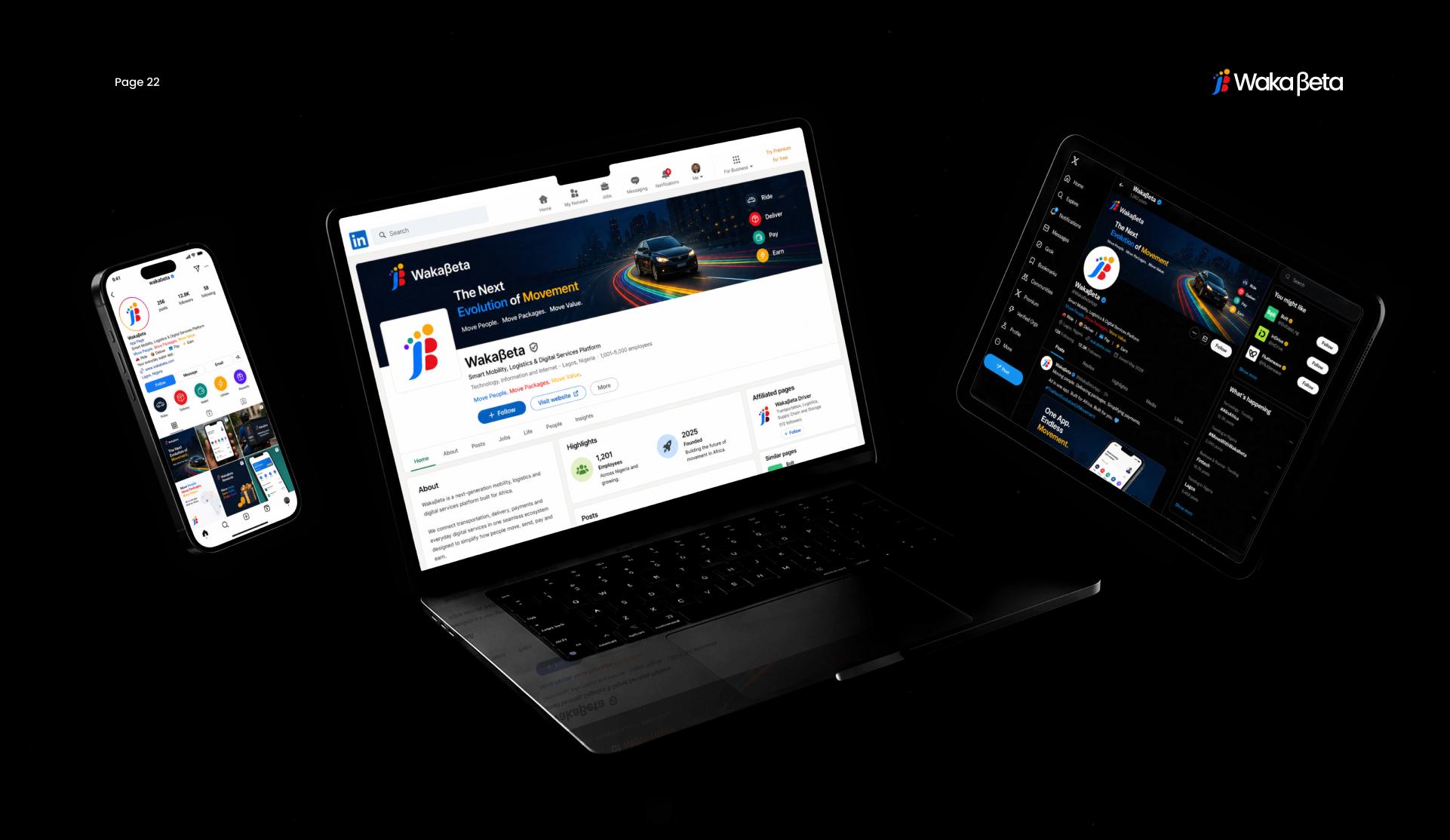 WAKABETA brand application