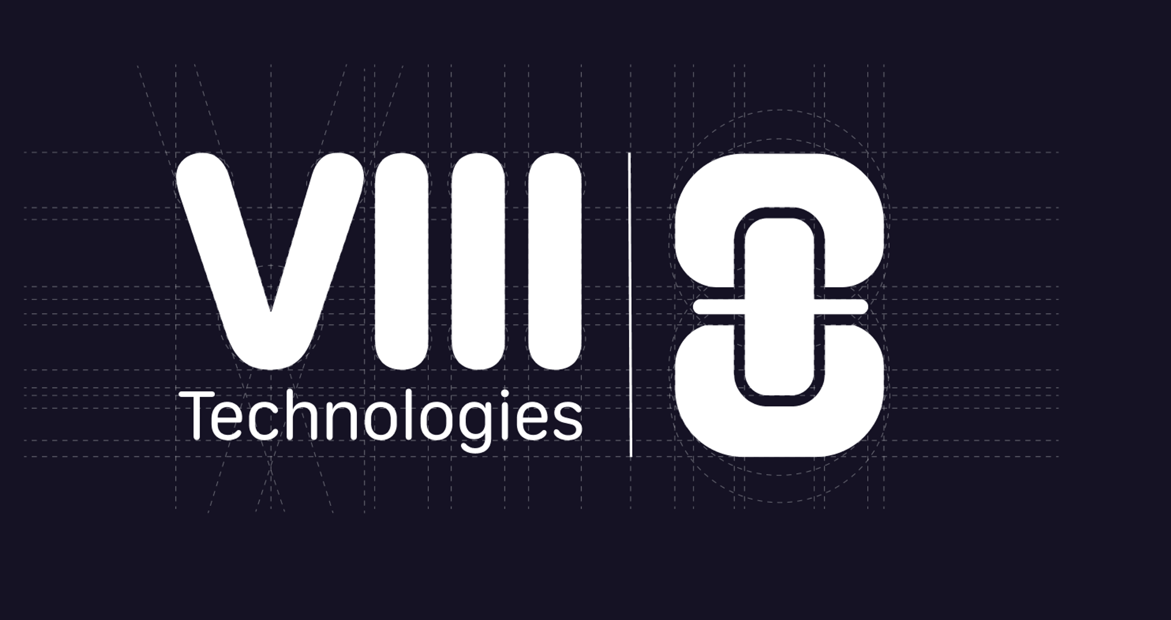 VIII TECHNOLOGIES logo construction