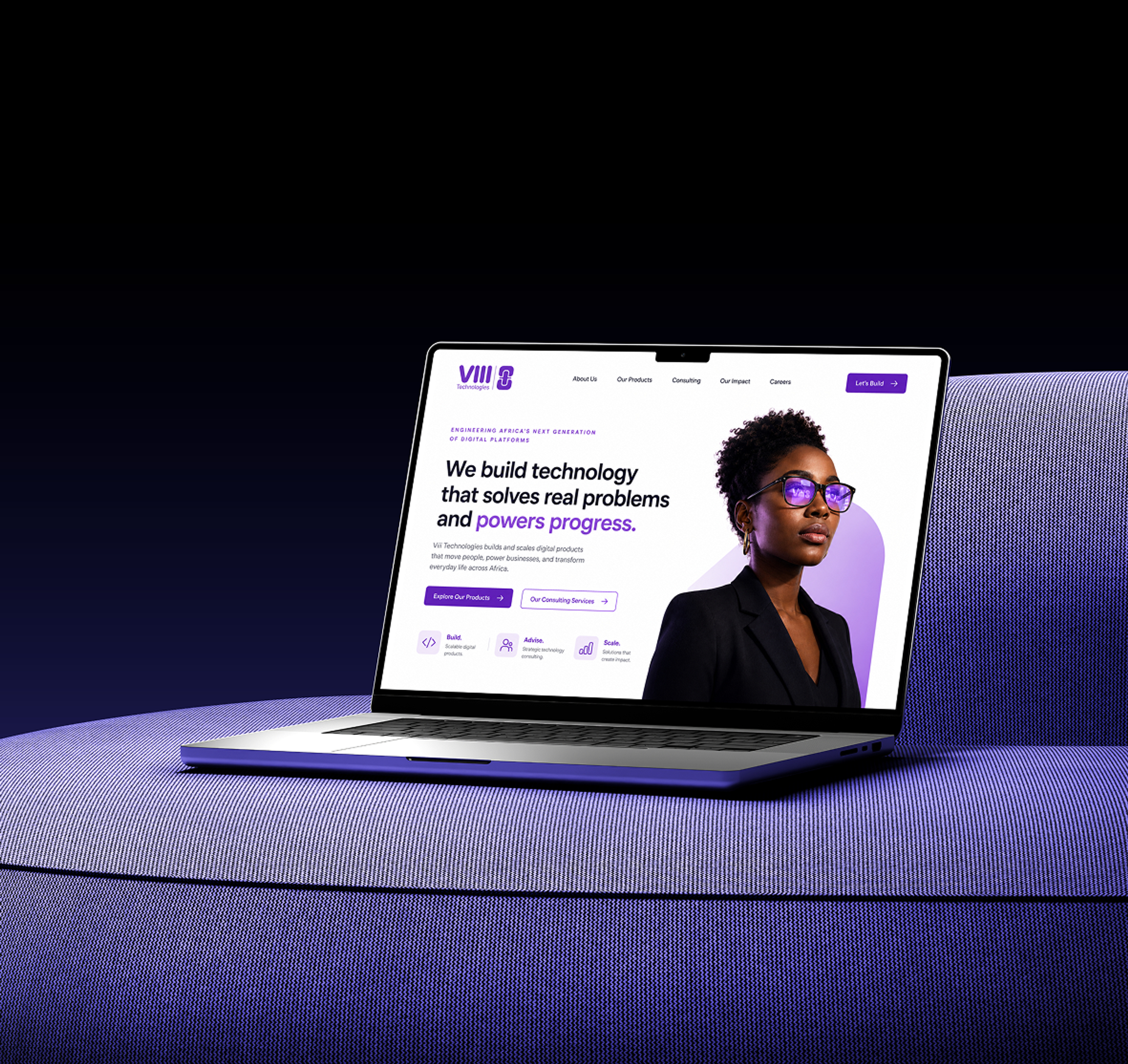 VIII TECHNOLOGIES brand application