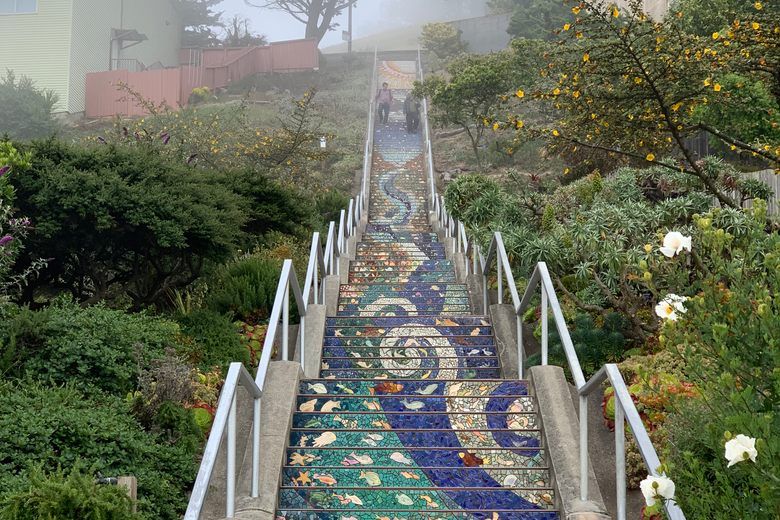 Secret Tiled Staircase