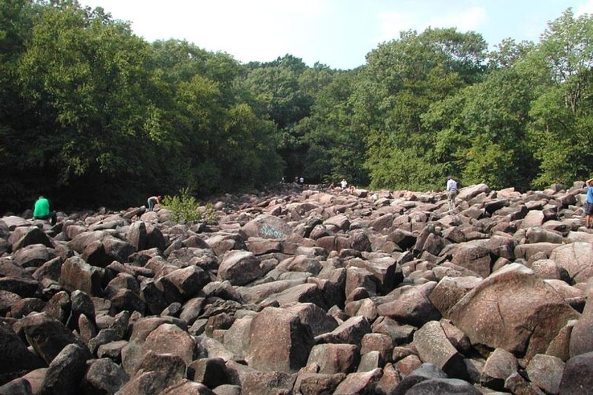 The Sonorous Stones of Ringing Rocks Park