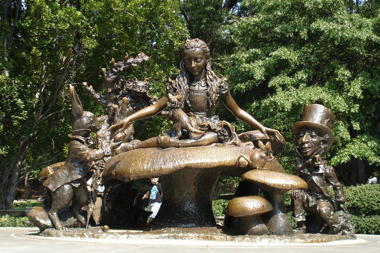 Alice in Wonderland Statue