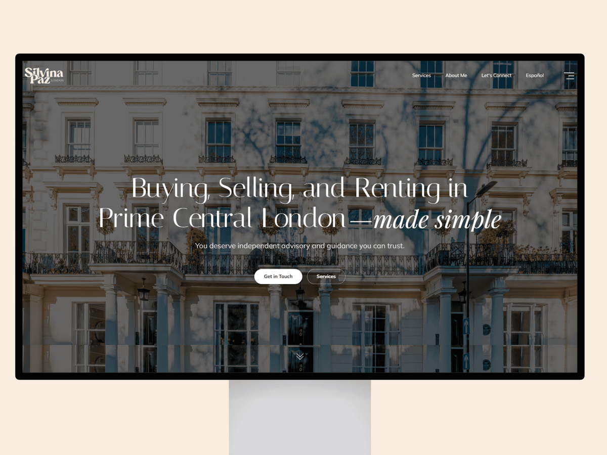 Silvina Paz website preview