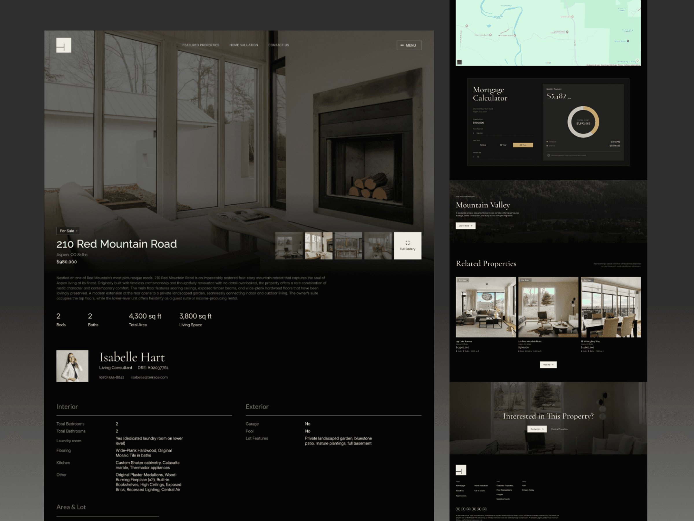 Terrace website design