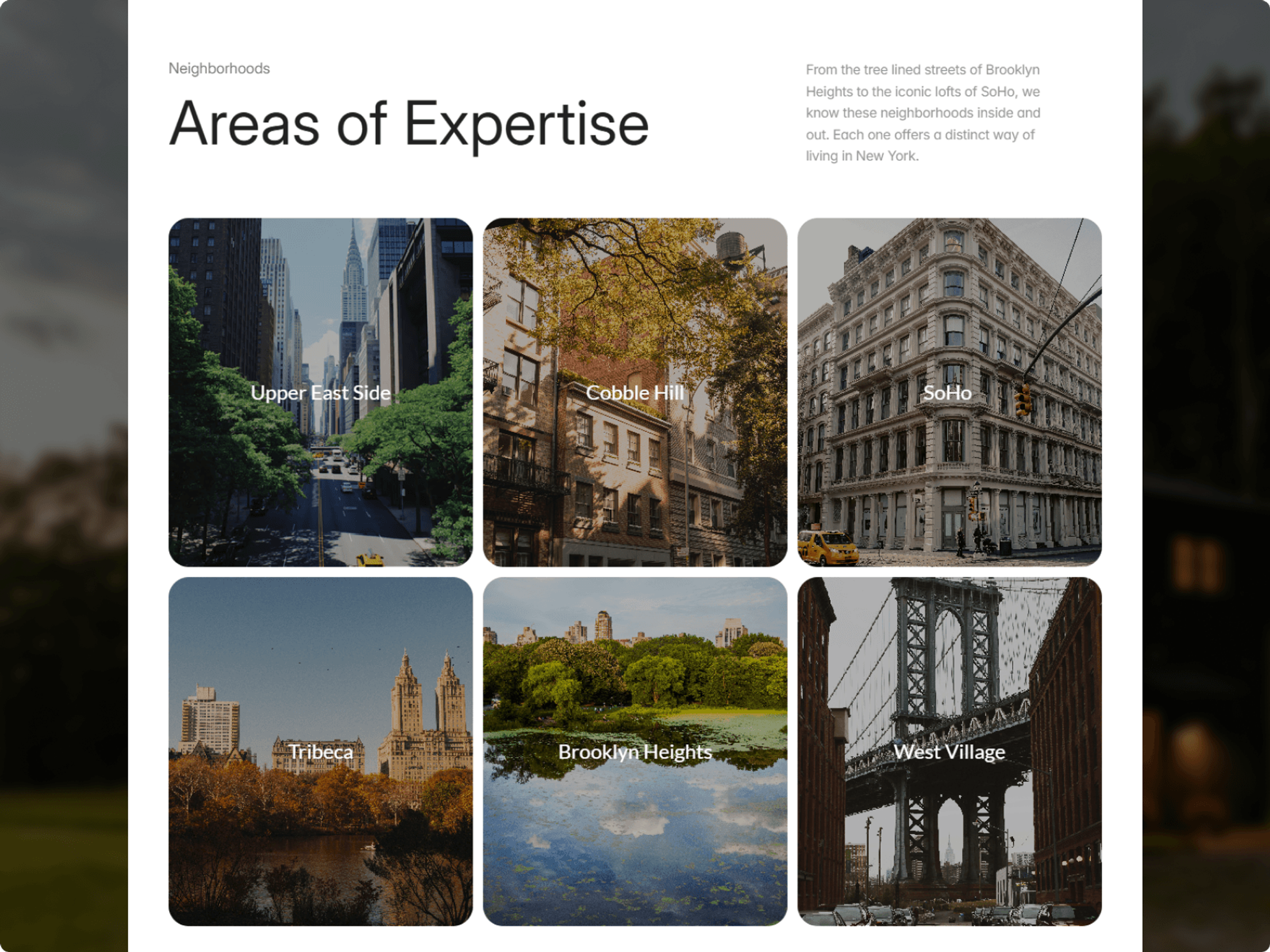 Oakline website design