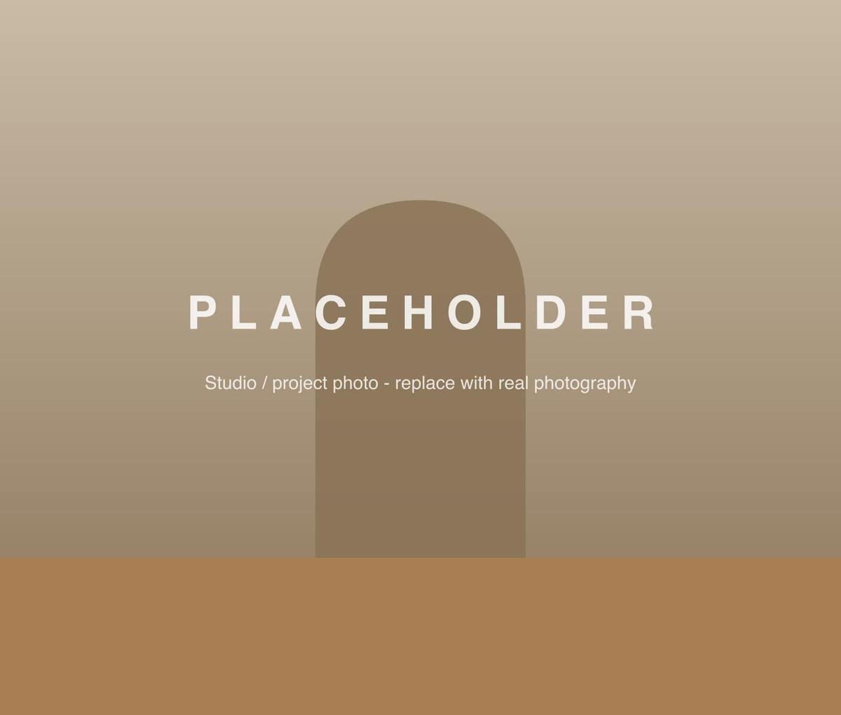 PLACEHOLDER image: studio / project photo