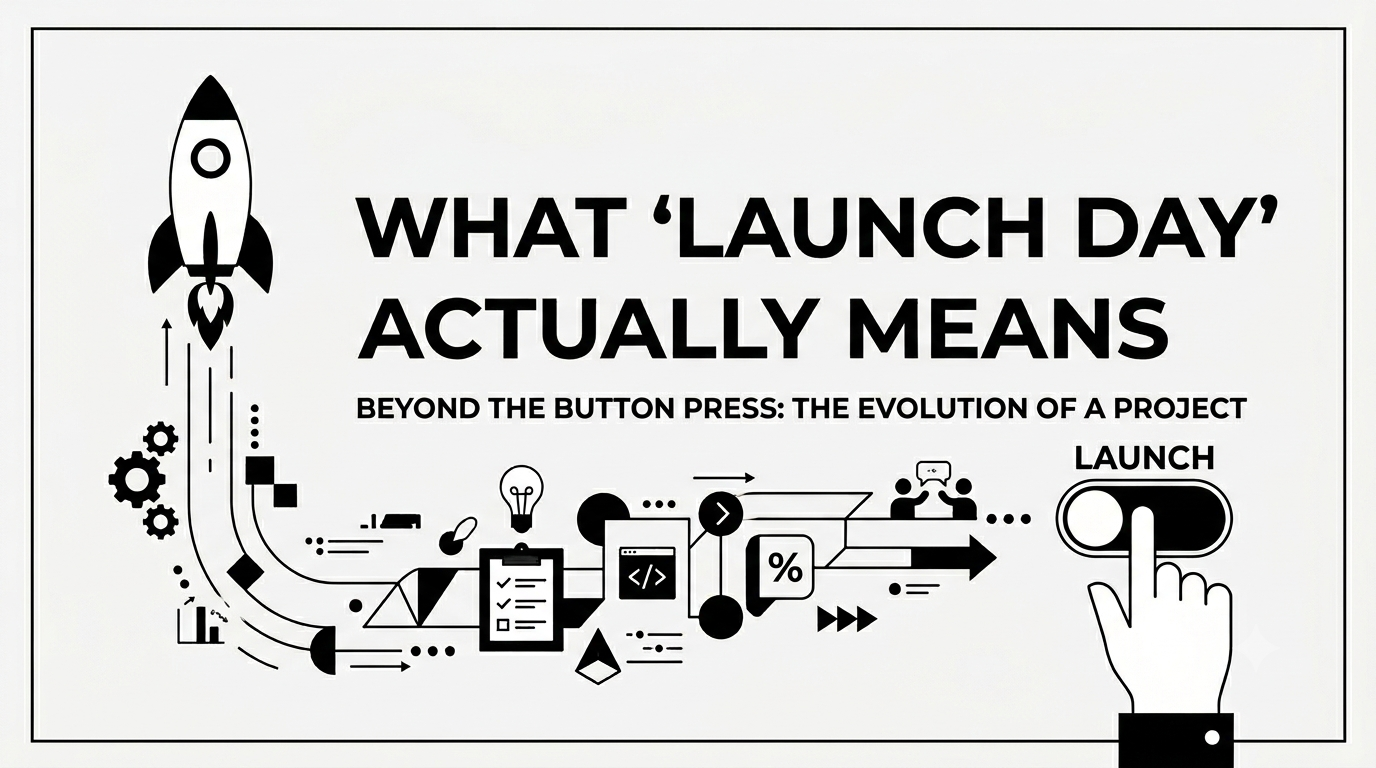 Launch day banner