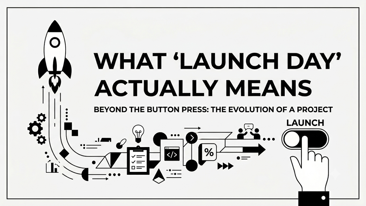 Launch day banner