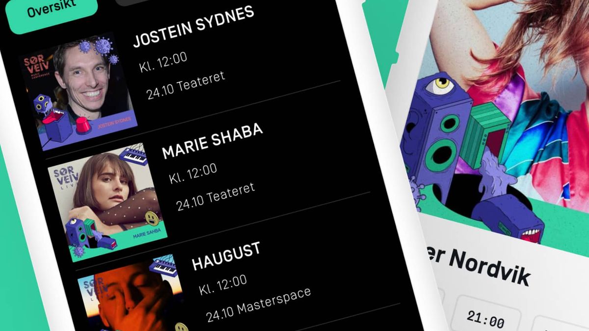 Festivalapp Sørveiv
