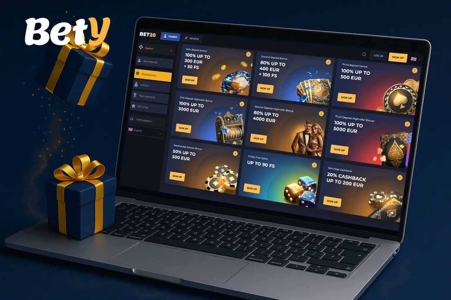 BETY Crypto Casino Promotion
