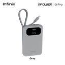 Infinix Xpower 10 Pro 10000mAh 22.5 Portable Powerbank with attached braided cable image 8