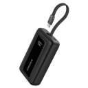 Anker Zolo 30W 10000mAh Fast Charging Powerbank with attached type C braided cable image 1