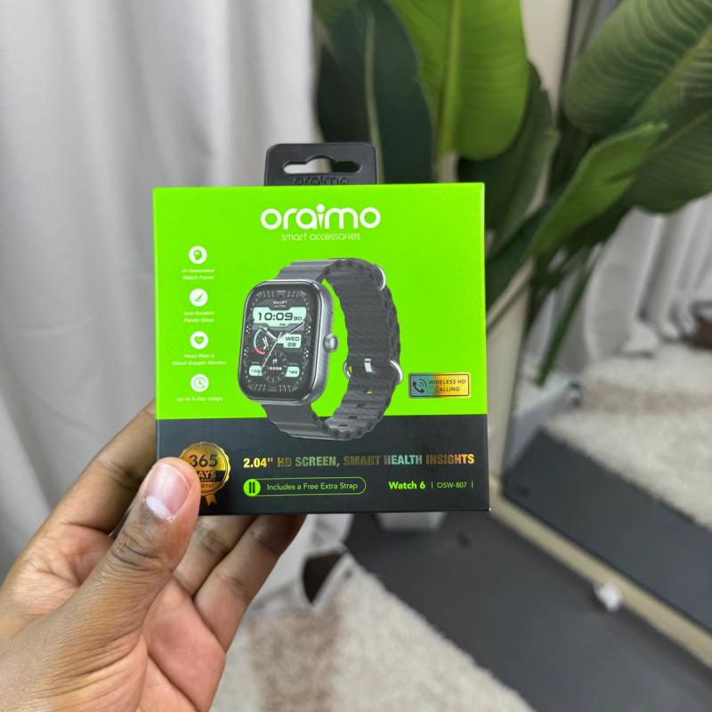 Oraimo Watch 6 OSW-80 2.04 Square Anti-Scratch Display