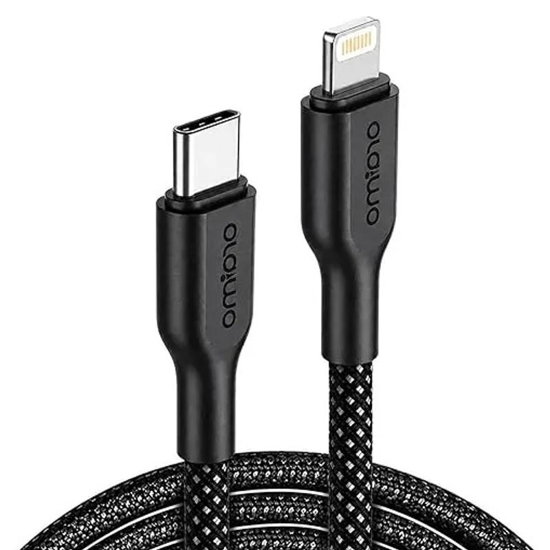 Oraimo Braid 1 Meter Braided 45W C-iphone Cable