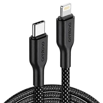 Oraimo Braid 1 Meter Braided 45W C-iphone Cable