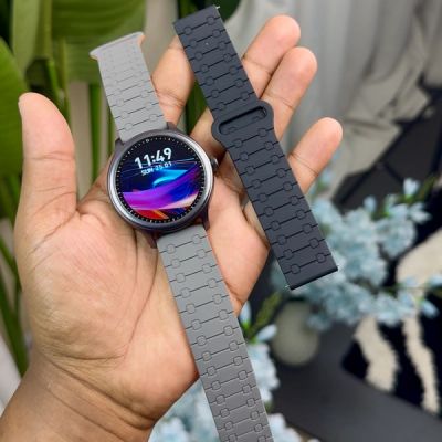 Rubber magnetic 22mm Strap