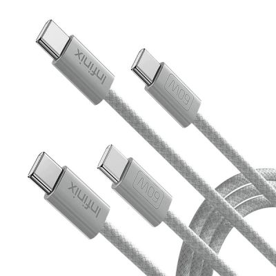 Infinix Cable XDC63 Type-C to C 1M 60W Braided Charging Cable