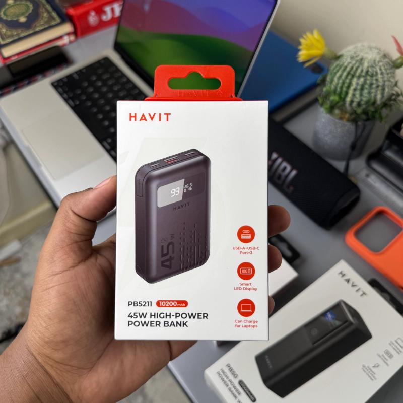Havit Pb5211 45W Laptop and Smartphones Fast Powerbank