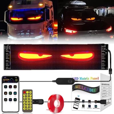 Programmable LED display *devil eyes