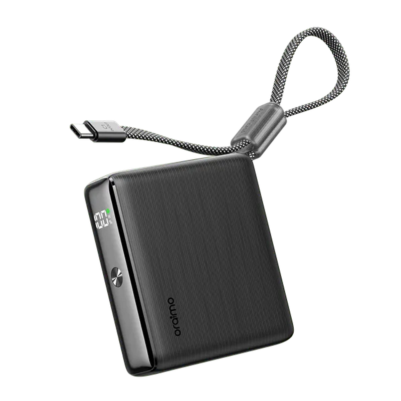 Oraimo PowerNova L21 20,000mAh Pocket Sized Powerbank 30W Attached Cable