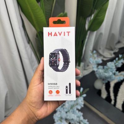 Havit M9068 Classic Men’s Hd Amoled Display Smartwatch