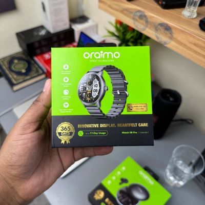 Oraimo Watch 5R Pro OSW-830 AMOLED Display Smartwatch