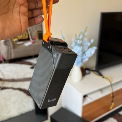 Budi 30000mAh Laptop Charging Powerbank, 65W Dual Pd + Dual Qc 3.0