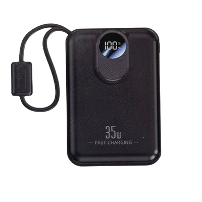 Utarudi 20000mAh 35W Portable Powerbank with a 2 in 1 Cable