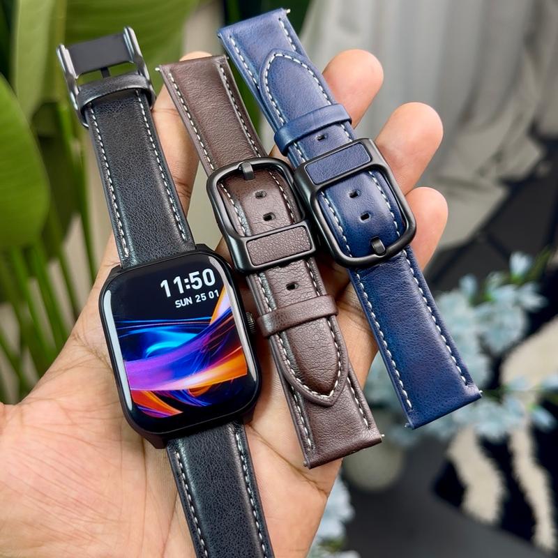 Leather 22mm Strap