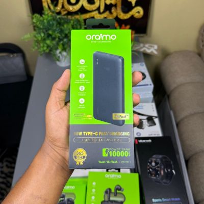 Oraimo Toast 15 Flash 10000mAh Powerbank 15W