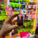 Budi 22.5W Powerbank with attached type C and iphone cable portable image 3