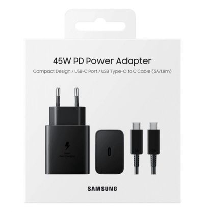 Samsung 45W Type C Power Adapter with Cable