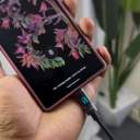 Oraimo DigiLine 100W Fast Charging Braided Cable with Real time display image 2