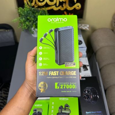 Oraimo Traveler Link 27 27000mAh Powerbank with Cables