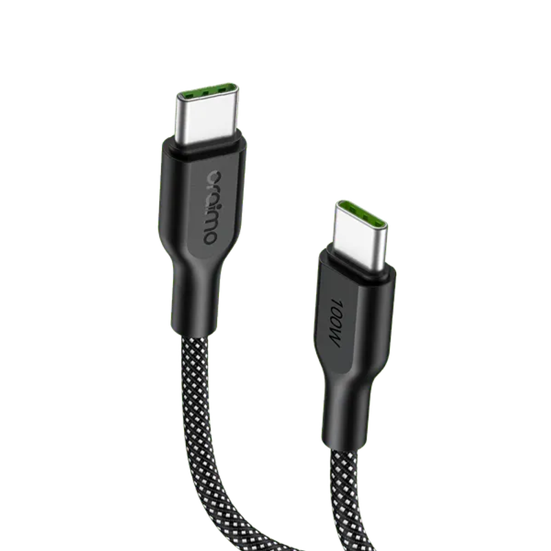 Oraimo Braidline 1 Meter Braided 100W C-C Cable