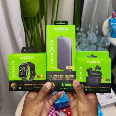 Oraimo Affordable Gift Package (Watch+Pods+Powerbank)