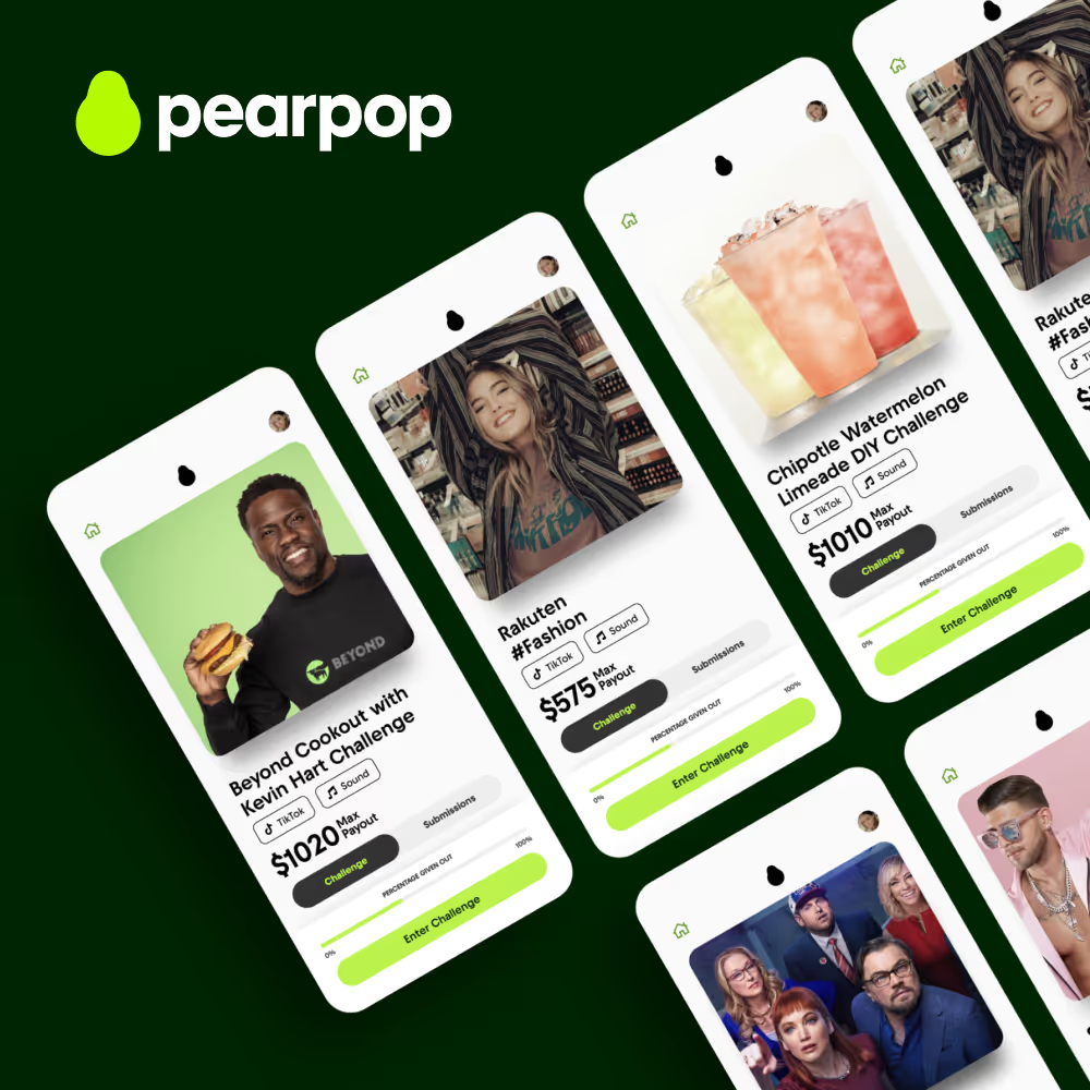 Pearpop platform design